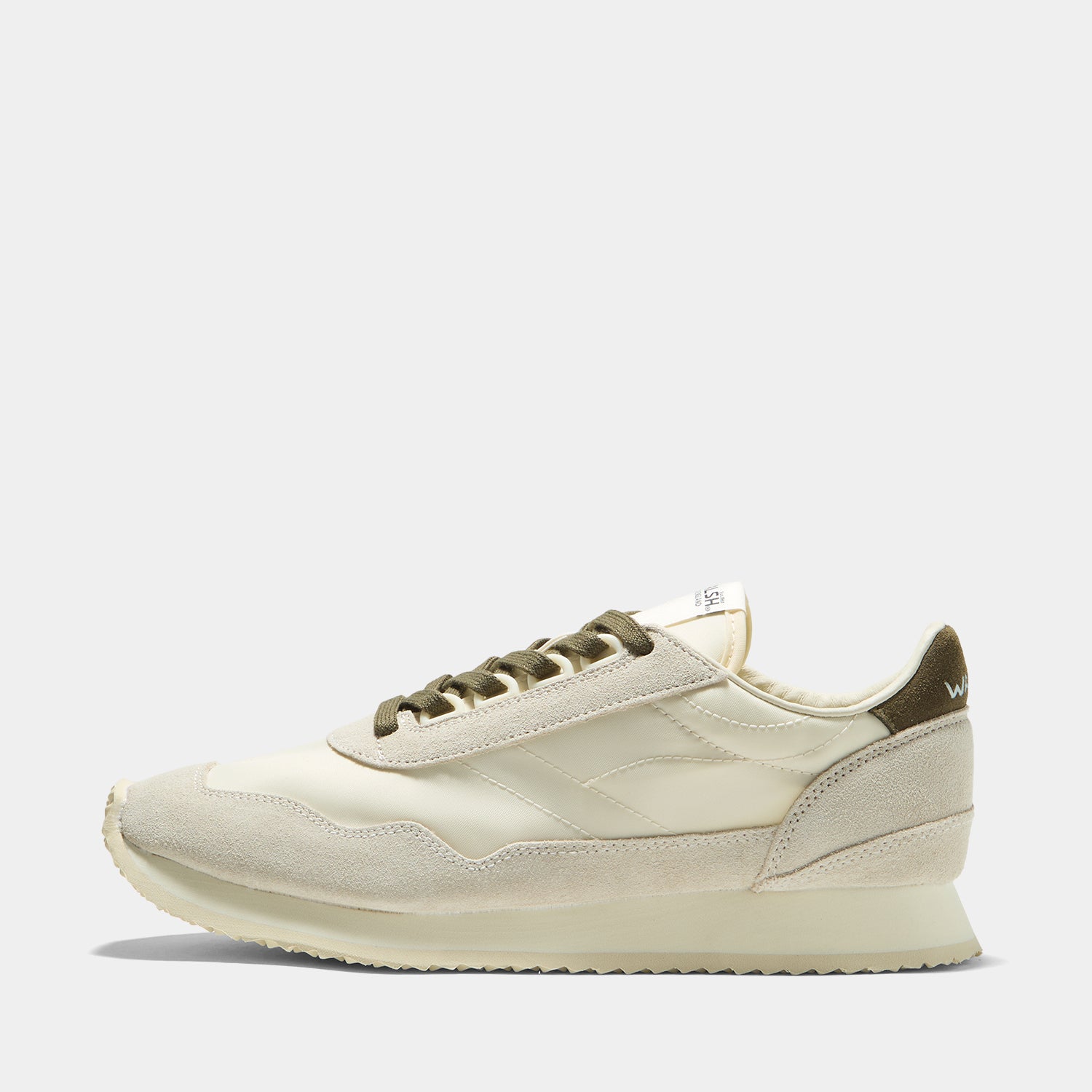 Ensign Lite - Off White & Olive Green