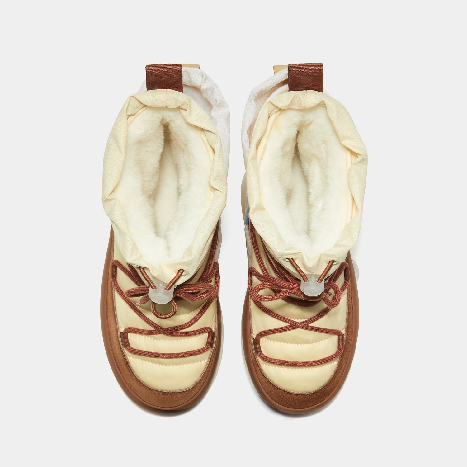 Ernest - Off White & Brown