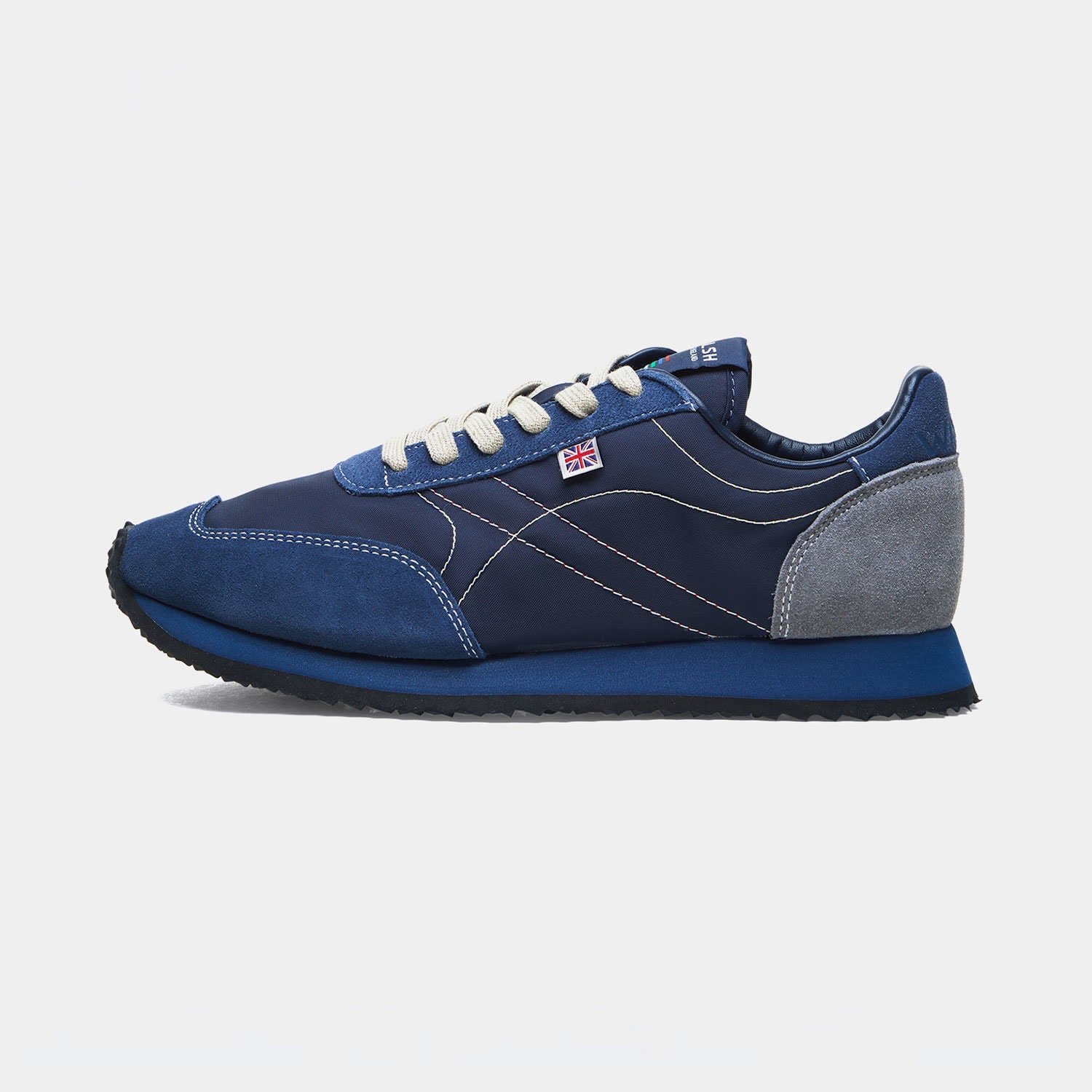 靴 WALSH Tornado Norman Walsh - Heritage Shoes - Tornado Lite - Navy Blue - Handcrafted