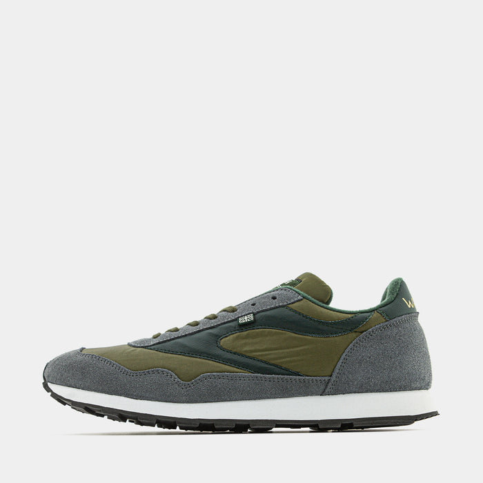 Norman Walsh Olive Grey Green In Animal Print