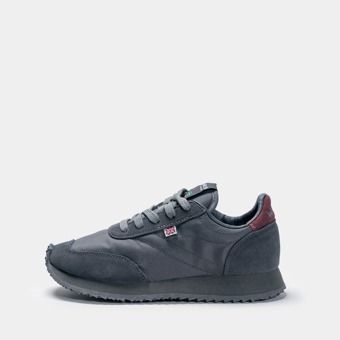 Norman Walsh Gray Burgundy In Blue