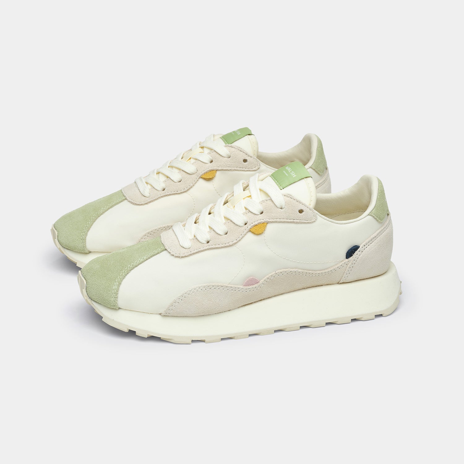 SilverLake - Beige & Willow Green