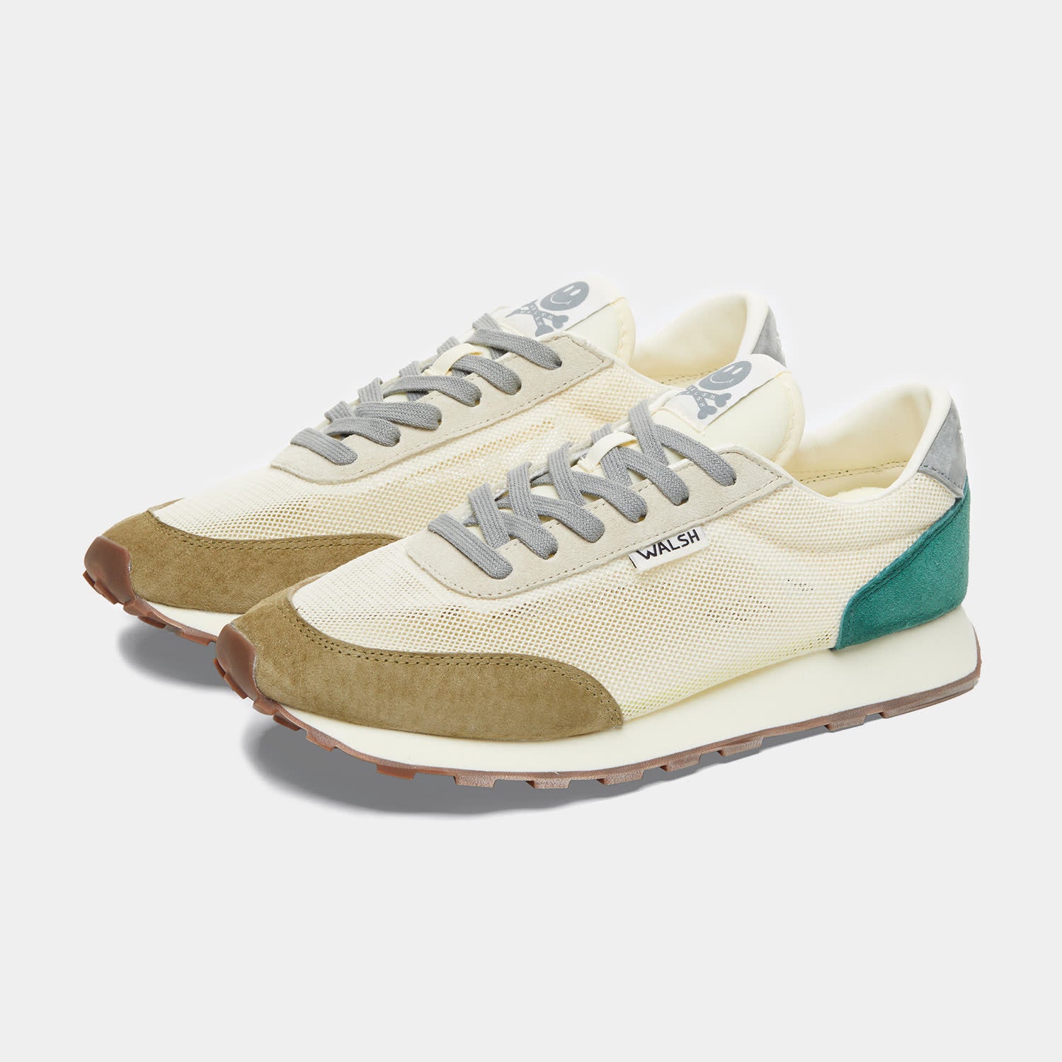 LA84 - Beige & Forest Green