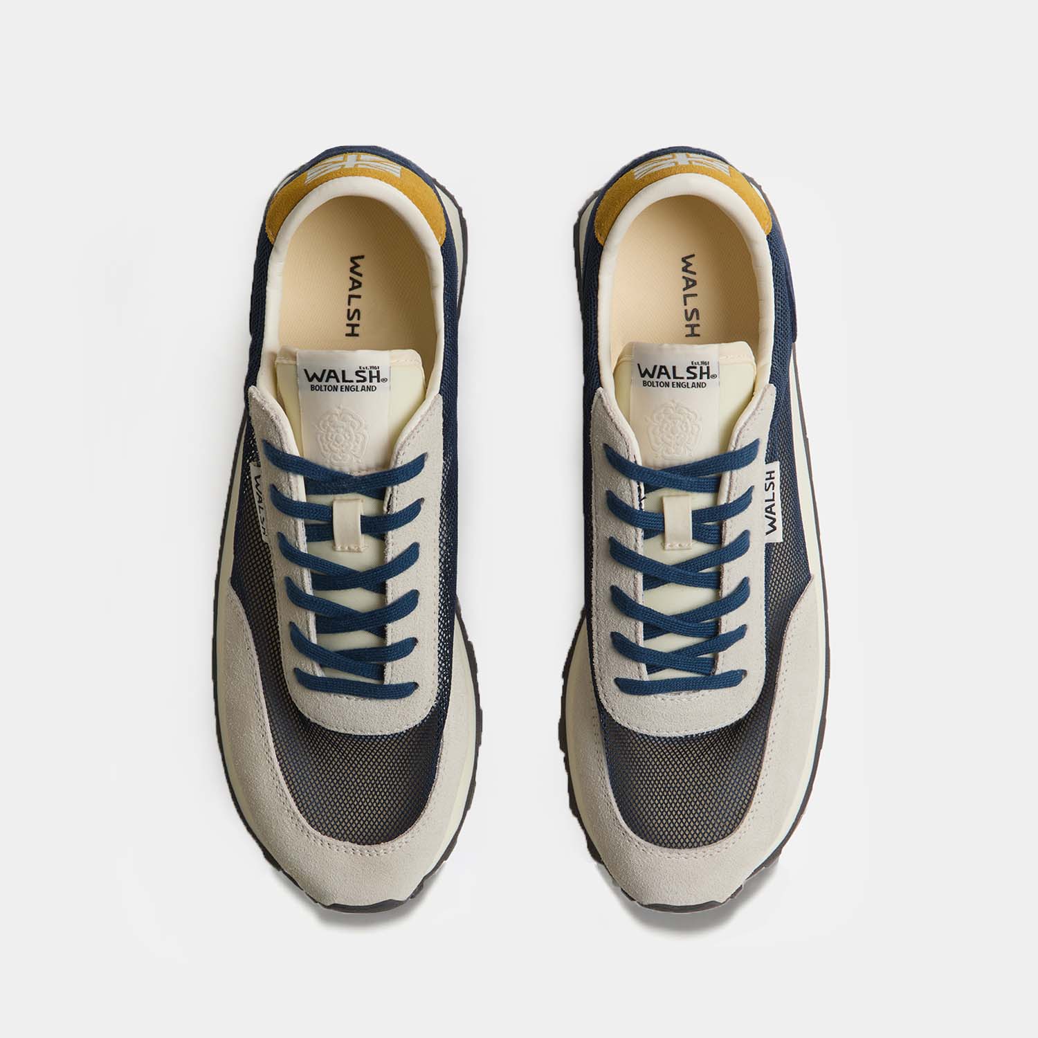LA84 - Beige & Dark Blue