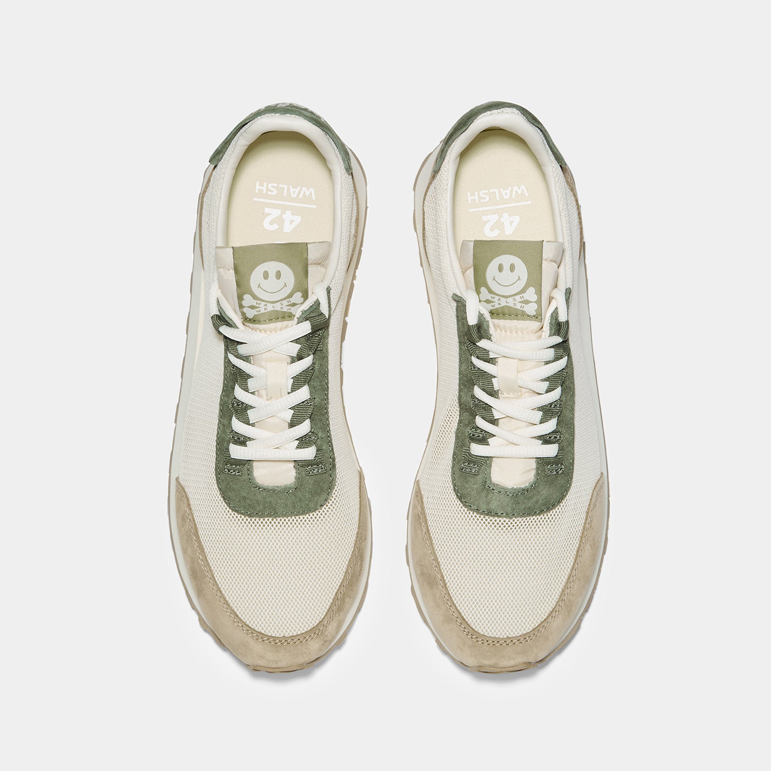 Lostock - Off White & Khaki