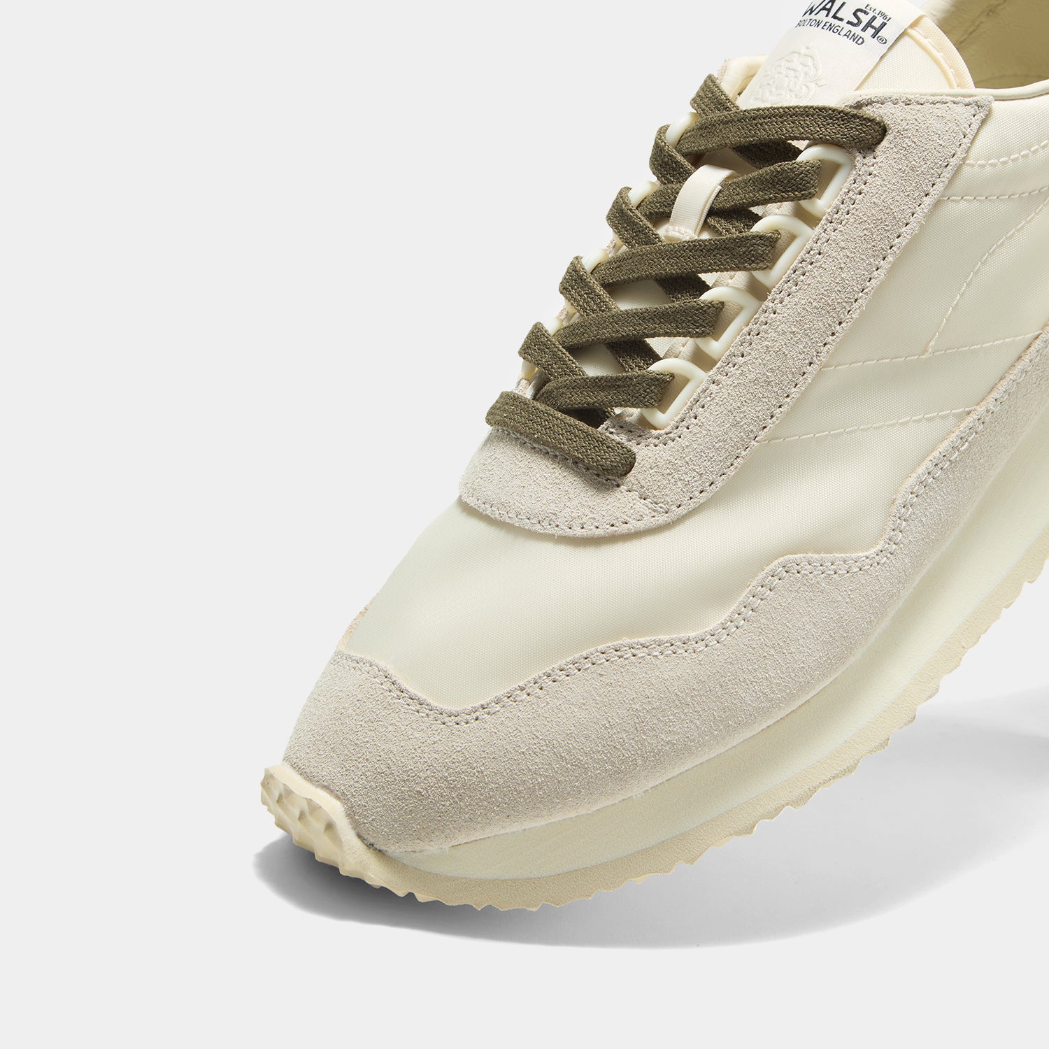 Ensign Lite - Off White & Olive Green