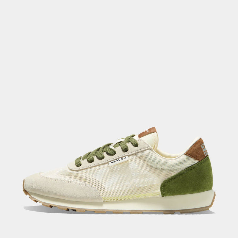 Norman Walsh Beige & Grass Green In Multi